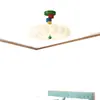 Lámpara de Techo Nube de Dopamina Creativa Colorida Transfronteriza Memphis Estilo Crema Moderna Minimalista Lámpara para Dormitorio Principal
