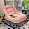 Sofá mecedora perezoso para uso doméstico en balcón, silla para siesta en sala de estar de ocio, mecedora individual, sillón reclinable popular para dormitorio para descanso a mediodía