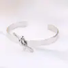 2026 Nova Pulseira de Anel Mobius Geométrica Minimalista de Personalidade de Nicho Estilo Ins Joias Atacado em Estoque
