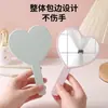 Espejo de Mano Amoroso, Espejo de Maquillaje de Mano Simple y Portátil, Espejo de Maquillaje Imprimible de Alta Definición con Logo, Espejo Pequeño