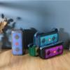Nuevo Modelo Tg345 Altavoz Bluetooth Portátil para Exteriores Luz LED de Colores Radio Ranura para Tarjeta Anuncio de Pago Altavoz Bluetooth
