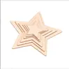 Chips de Madera Redondos Cuadrados Hechos a Mano DIY para Niños Tablero de Madera Creativo Pintado a Mano Pirograbado Chapa de Álamo Madera Fina Decorativa