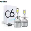 Faro led para coche al por mayor transfronterizo C6 faro led faro h4 H7H11 9005 faro modificado 36W