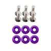 Vendas Diretas de Fábrica Jdm Parafusos de Gaxeta para Modificação de Carros e Motocicletas Arruelas M8 Fixadores Decorativos de Para-choque Dianteiro e Traseiro