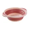 Cubeta plegable para viajes al aire libre, Cubeta plegable portátil, Lavabo engrosado para recién nacidos, Lavabo para lavado de manos, Lavabo para lavado de cara