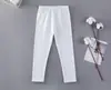 Leggings Infantis de Primavera e Outono para Meninas Calça Longa Multicor 100% Algodão Comprimento no Tornozelo Calça Longa Elástica Justa para Crianças Grandes