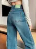 Jeans Rectos para Mujer 2026 Verano Nuevo Estilo Petite Moda Versátil Sueltos Adelgazantes Estrechos Pantalones Casuales