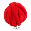 Hilo de lana hilada en núcleo islandés extraespeso para alfombras hechas a mano para bricolaje, bolsos, camas para gatos, cojines, bolas y protectores de cama