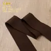 Cuello de Borde Elástico Acanalado Tejido de Punto Empalmado de una Sola Capa con Puños Extensos de Polo con Hilo Cuello Plano de Máquina
