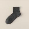 Calcetines de Tres Longitudes para Hombre Engrosados Absorbentes de Sudor Base de Toalla Deportivos Antideslizantes Sin Costuras Algodón Puro Resistentes al Olor Malla Transpirable para Correr