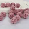 Bolas de Fio de Poliéster 15/20mm Acessórios DIY Pingentes Pom-Pom Decoração Acessórios para Roupas Bolas Redondas Materiais Pom-Pom