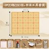 Papel de Arroz con Cuadrícula de Bordes Rugosos para Práctica de Caligrafía Papel con Cuadrículas para Práctica de Caligrafía sobre Papel de Arroz Semi-Crudo y Semi-Cocido