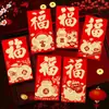 Sobres Rojos de Año Nuevo 2027 del Año de la Oveja, Nuevos Sobres Rojos de Año Nuevo con Dibujos Animados de la Oveja del Zodiaco, Lindos y Creativos para el Festival de Primavera