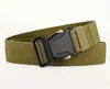 Cinturón de Cuerda Trenzada con Hebilla para Hombre, Hebilla Automática, Moderno y Versátil, Cinturón de Moda para Hombre, Cinturón de Lona Casual para Exteriores