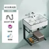Lavabo Simple de Pared para Apartamento Pequeño de un Solo Seno para Baño Hogareño Mini Lavabo Pequeño Lavabo de Cerámica con Soporte