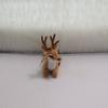 Em estoque simulação pelo animal veado pingente ornamentos de mesa janela presentes de feriado decoração de Natal pingente