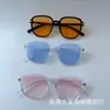 Gafas de Sol Cuadradas Nuevas de Moda Transfronterizas Europeas y Americanas para Mujer, Adelgazantes, Protección UV, Moda Ins, Retro, Gafas de Celebridad de Internet