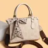 Bolso de Mano Estampado de Lujo Pequeño con Letras para Mujer 2026 Nuevo Estilo Monograma Lujo Ligero Estilo Coreano Elegante Bolso de Hombro Cruzado