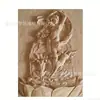 Decoración de Relieve de Personaje Estilo Victoriano, Hecha a Medida de Material de Arenisca Artificial, Clásica y Delicada, Muestras Suministradas de Fábrica