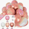Set de Globos de Látex Transfronterizo de 12 pulgadas Globos Redondos con Lentejuelas Fiesta Niña Día de San Valentín Boda Globos para Fiesta