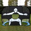 Puerta de fútbol de doble uso para niños al aire libre, marco de puerta portátil, marco de red de fútbol plegable para entrenamiento de fútbol, puerta de fútbol simple