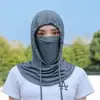 Sombrero de Protección Solar, Bufanda para el Cuello, Mascarilla para el Cuello, Pañuelo para la Cabeza Anti-UV para Mujer, Casco para Ciclismo para Hombre, Máscara Facial Completa UPF50+