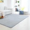 Simples Moderno Cor Sólida Coral Fleece Sala de Estar Carpete Casa Decorativo Cabeceira Sofá Loja Completa Espessado Isolamento Acústico Carpete