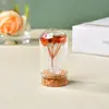 Árbol del Dinero de Grava de Cristal Natural Cubierta de Polvo de Vidrio Árbol de Cristal Hecho a Mano Creativo Árbol de la Vida de Cristal Decoración para el Hogar