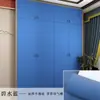 Papel Adesivo Espesso Fosco com Toque de Pele para Reforma de Porta de Correr de Guarda-Roupa Doméstico Impermeável à Prova de Umidade Adesivo para Mudança de Cor de Móveis Antigos