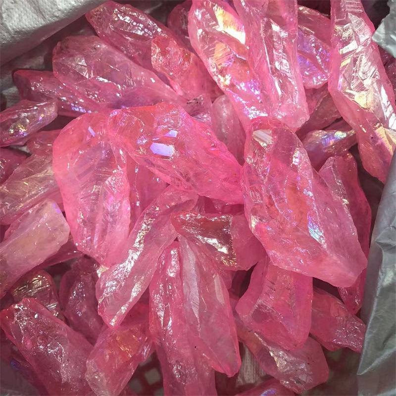 Aura Pink Quartz Crystal (7)