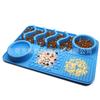 Amazon Atualizado Pet Cat and Dog Produtos Lick Bowl Ventosa Forte Resistente a Mordidas Pet Lick Pad Silicone Bowl Pad