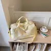 Estilo Coreano-Japonés Bolsa de Viaje Grande para Exteriores Nueva Bolsa Casual de Mano para Gimnasio Separación Húmedo/Seco Bolsa para Entrenamiento Deportivo