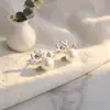 Pendientes con Perlas y Astas de Ciervo, Pendientes Creativos de Cabeza de Ciervo para Mujer, Disponibles en Aliexpress y Amazon