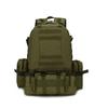 Mochila de Viagem para Acampamento Masculina Mochila Tática Mochila Outdoor Mochila de Caminhada Mochila de Caminhada Mochila de Combinação Quatro em Um