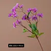 Flores artificiais de azaleia de três pétalas para projetos de paisagismo de jardins municipais, fotografia de rododendros, decoração de casa, flores de cerejeira