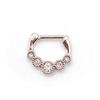 Nuevo Piercing Mediano de Acero Inoxidable para la Nariz, Aro para el Septo, Joyería Popular para Piercing, Cool