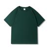 Camiseta Pesada de Manga Curta 300g Algodão Coringa Gola Alta Nova Ombro Feminina ins Tendência Manga Curta Personalização
