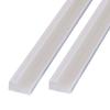 Fábrica de Dongguan Tira de Luz de Silicona Tubo de Silicona en Forma de U Embebido Tira en Forma de U Tubo de Silicona Resistente a Altas Temperaturas Soporta Personalización