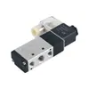 Válvula Solenoide Airtac 4V210-08/310/410 Válvula de Control de Aire de Dos Posiciones y Cinco Vías para Reversión de Cilindro Neumático