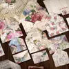 Set de Sobres Yanji - Serie Islas Fragmentadas - Material Estilo Europeo Floral Vintage Cartas de Mensaje - 6 Estilos