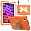 Comercio Exterior para Samsung Tab A7 Lite Mariposa Silicona PC Soporte Tablet T220 Resistente a Caídas Correa de Hombro Cubierta Protectora