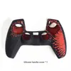 Funda Protectora de Silicona para Mando de Juego Spider-Man PS5 Tapa de Joystick P5 Estuche Protector con Grabado Láser PS5 Funda Protectora Antideslizante
