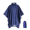 Capa com Capuz Estilo Novo Impermeável para Chuva Montanhismo ao Ar Livre Caminhada Multifuncional Leve Portátil Acampamento Poncho de Chuva à Prova de Tempestade