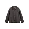 Jaqueta Cardigan de Tricô Solta Versátil Design de Marca Tendência Estilo Americano Casaco Xadrez Falso Duas Peças para Homens Hj5831