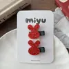 Nuevo Clip para el Cabello de Cobertura Total con Estrella de Lentejuelas Rojas de Año Nuevo para Niños con Brillo Fino Lazo Festivo para el Cabello de Niñas Accesorio para el Cabello