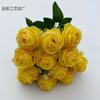 12 imperial concubina rosa ondulação rosa casamento de mão flor de mesa arranjo de flores artificiais decoração de casa comércio exterior flor falsa