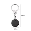 Llavero de Acero Inoxidable de 12 Caras Superventas Transfronterizo Accesorio de Moneda Token para Carrito de Compras de Supermercado