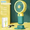 Novo Mini Ventilador Portátil de Mão, Suporte de Mesa Portátil, Ventilador de Carregamento USB, Presente para Estudante Atacado