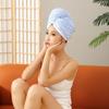 Gorro de terciopelo de nube para secar el cabello, para adultos, para el hogar, para mujer, pañuelo para la cabeza, toalla suave y absorbente para el cabello seco del hogar, venta al por mayor