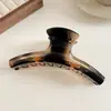 Pinza para el pelo de alta gama estilo coreano, pinza para el pelo de color block de dibujos animados para la parte trasera de la cabeza, pinza de tiburón grande versátil 2026 nueva para mujer